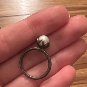 Pandora pearl ring